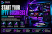 set up your iptv business with app panel, dns and full technical support