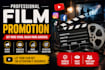 create an online promotion campaign for your film