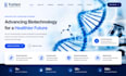 build biotech website, biotech UI UX design biotech webflow biotech website