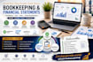 quickbooks, sap, odoo bookkeeping and prepare financial statements