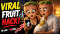 do ai talking fruit character, ai funny object, food animation, brainrot video