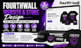 design fourth wall website fourthwall merch etsy store fourthwall redesign