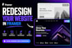 redesign your website into a modern framer website