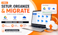 setup organize migrate your cloud storage google drive, dropbox onedrive cleanly