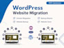 migrate wordpress website, transfer clone or website migration