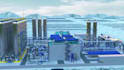 create 3d industrial animation hydrogen plant and energy facility visualization