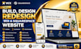 build design wix website redesign wix landing page website squarspace website