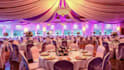 design 3d wedding hall and event venue visualization