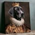 custom royal pet portrait cat portrait, dog portrait