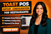 toast pos setup, toast pos configuration, restaurant pos setup