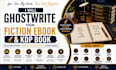 ghostwrite your fiction ebook and KDP book