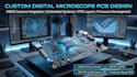 design a custom digital microscope pcb with cmos camera integration