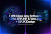 clone software, desktop, crm, erp, hr, develop software, web app, UI UX design