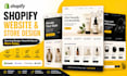 revamp, edit, update, setup shopify design shopify website custom page speed