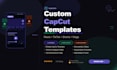 create capcut video editing vlogs music promotion editable capcut template
