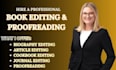 proofread and edit your bio, article, journal, cookbook perfectly