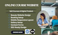 design online course lms website for coaches trainers creators sales funnels