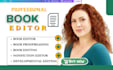 do developmental and proofread nonfiction book, ebook editor, book proofreading