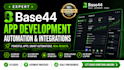 develop custom base 44 apps, automations and integrations