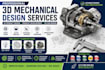 do 3d mechanical design, cad modeling, and manufacturing drawings