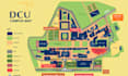 design a custom illustrated campus map, university map and wayfinding map