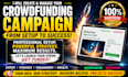 create a professional crowdfunding campaign