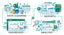 do excel data analysis, dashboard and data cleaning