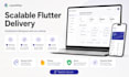 develop a flutter ios and android app for startups