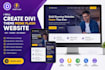 create divi theme, monk, flash website