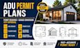 create adu permit plans, permit drawings, garage conversion and city permit set