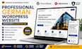 design a professional german wordpress website with elementor pro