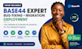 be your base44 expert for bug fixing migration and deployment