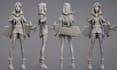 create 3d game character models, rigging and animation for unreal engine ue5