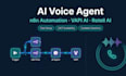 develop ai voice calling agent n8n automation workflow with retell ai or vapi ai