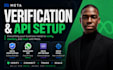 verify your meta business account, setup bm, whatsapp API and app review setup