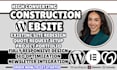 construction website, construction company website construction business website