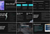 design a professional powerpoint and canva presentation slides