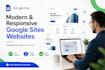 create a professional google sites website