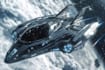design spaceship, sci fi illustration and sci fi art
