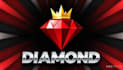 design high quality red diamond logo with express delivery