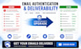 fix spf dkim dmarc, dns, mx records and email deliverability issues