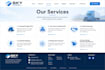 build a modern react and tailwind CSS single page web app