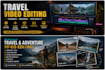 edit cinematic travel vlogs and daily vlogs