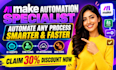 fix or rescue your broken make workflow scenario within 24 hours