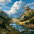do fantasy landscape illustrations
