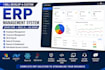 a custom erp management system using asp net core and react