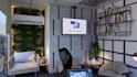 do office interior design and 3d renders