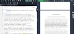 convert a PDF or word file into overleaf