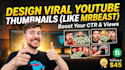 design a high CTR youtube thumbnail