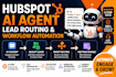 set up hubspot breeze agent for support and capturing leads
